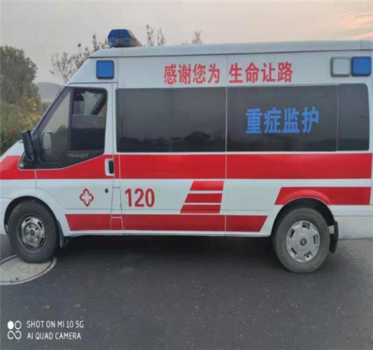 东英镇救护车出租服务案例3